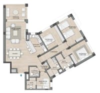 شقة 2 غرف نوم للبيع في خليج مسقط | ر.ع. 178,500 | REF 380TB صورة مصغرة 4