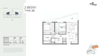2-комнатная квартира на продажу в Йити | OMR 74 000 | REF 41YB миниатюра 15