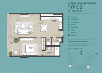 1-Bed Apartment for Sale in Al Mouj | OMR 140,000 | REF 504TC thumbnail 7