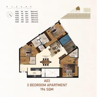 1-Bed Apartment for Sale in Bawshar | OMR 38,000 | REF 681IC thumbnail 3