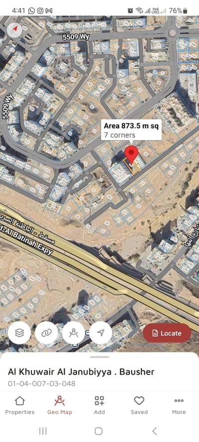 871m² Land for Sale in Bawshar