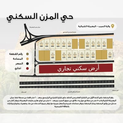 700m² Land for Sale in Al Mawalih South