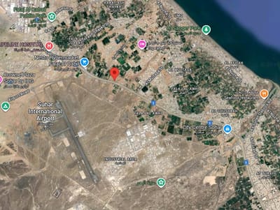2582m² Land for Sale in Sohar
