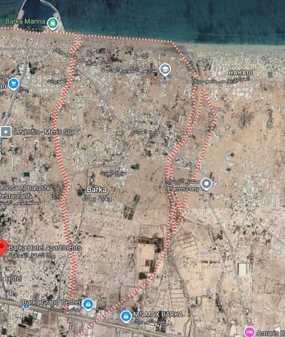 1600m² Land for Sale in Barka